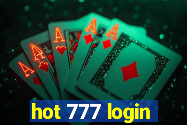 hot 777 login